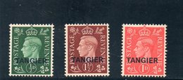 TANGIER 1937 * - Postämter In Marokko/Tanger (...-1958)