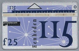 Telefoonkaart.- Nederland. PTT Telecom  - 107D - 115 Eenheden. 25 Gulden. - Públicas