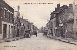 Delcampe - ALBERT - Rue Félix Faure - Albert