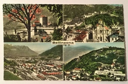 BELLINZONA VEDUTE VIAGGIATA FP - Andere & Zonder Classificatie