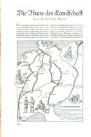 Die Rune Der Landschaft (von Dr.Alfred Weise) / Artikel, Entnommen Aus Zeitschrift /1936 - Paketten