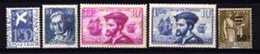 LIQUIDE FRANCE : Y&T 294/98 "ANNEE 1934 COMPLETE 5 VALEURS"  NEUFS SANS CHARNIERE Xx LUXE , MNH. - ....-1939