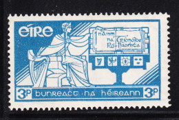 Ireland 1937 MH Scott #100 3p Allegory Of Ireland. Constitution Wmk Monogram SE - Neufs