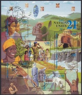 UNITED NATIONS Geneva Block 14,used - Gebraucht