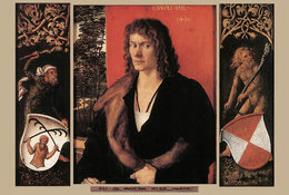T42-101 ] Albrecht Dürer Painting Printmaking German Renaissance  Painter Printmaker  , Pre-paid Card, Postal Stationery - Grabados