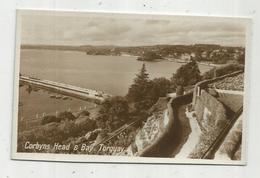 Cp , Angleterre ,TORQUAY , CORBYNS HEAD  & BAY , Ed. Photo-Precision , Vierge - Torquay