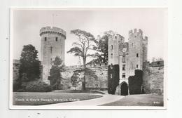 Cp , Angleterre , WARWICK Castle , Clock & Guy's Tower, Vierge , Ed. Salmon - Warwick