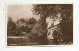 Cp , Angleterre , WALLINGFORD , The Bridge And ST Peter's Church , Vierge , Ed. Valentine - Altri & Non Classificati