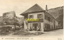 38 Clelles-Mens, Hotel Du Mont Aiguille, Femmes Assises à La Terrasse.... - Clelles