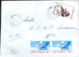 Romania - Registered Letter Circulated In 1996 - Cartas & Documentos