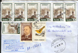 Romania - Registered  Letter Circulated In 1997 - Cartas & Documentos