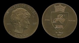 MEDAILLE DE DIANA . 1997 . - Royaux / De Noblesse