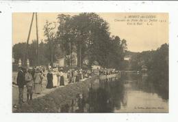 Reproduction De Cp, 77 ,MORET SUR LOING , Concours De Pêche 1912 , Vers Le Port - Pesca