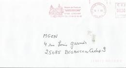 Enveloppe Avec EMA Maison De Postcure "Marienbronn" - Lobsann (Bas-Rhin) - Bäderwesen