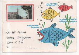 40.402/ On Est Heureux Comme Des Poissons Dans L'eau à VILLENEUVE DE MARSAN - Villeneuve De Marsan