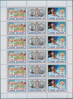 29437 Cook-Inseln: 1990, Olympic Games '90, 1.000 Se-tenant Strips Of Three (=1.000 Complete Sets) Within - Cook Islands
