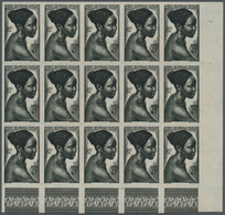 29440 Französisch-Äquatorialafrika: 1947, Definitives Pictorials, 10c. To 25fr., IMPERFORATE, 25 Complete - Briefe U. Dokumente