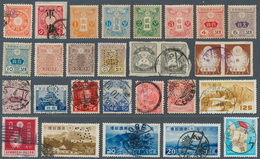 29457 Japan: 1872/2003, MNH And Used Collection In 8 Lindner Stockbooks (inc. One Sheetbook) And Lighthous - Other & Unclassified