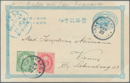 29459 Japan: 1876/1939, Mint And Predominantly Used Stationery (20) Resp. Ppc (10). - Other & Unclassified