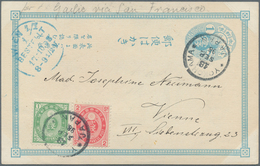 29459 Japan: 1876/1939, Mint And Predominantly Used Stationery (20) Resp. Ppc (10). - Autres & Non Classés