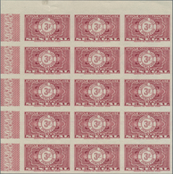 29544 Senegal - Portomarken: 1935, Guilloche Issue IMPERFORATE, 5c. To 5fr., Eight Values (excl. 15c. And - Portomarken