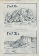 29555 Südwestafrika: 1970/1994, Miscellaneous Balance In A Box, Comprising Especially A Good Range Of ARTI - Afrique Du Sud-Ouest (1923-1990)