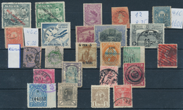 29577 Alle Welt: 1860/1980, (ca.), Mainly Classic / Semi-classic Stamps From All Arround The World On Over - Verzamelingen (zonder Album)