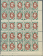 29660 Albanien: 1925, Defintives "Achmed Zogu", 1fr. Ultramarine/brown And 2fr. Greyish Green/reddish Brow - Albanië