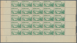 29714 Frankreich: 1935, Postage Stamp Landscapes 25-sheet Part With Printing Date -2.1.35, (Yvert 301, 2.1 - Gebraucht