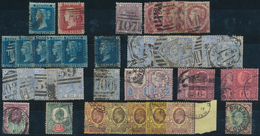 29739 Großbritannien: 1850/1940 (ca.), Comprehensive Used Accumulation On 42 Stockcards With Main Value In - Autres & Non Classés