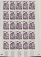 29794 Monaco: 1948/1949, Definitives Pictorials IMPERFORATE, 50c. To 50fr., 13 Values Complete In Marginal - Neufs