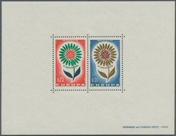 29801 Monaco: 1964, Europa, Bloc Specieux, Ten Copies Unmounted Mint. Maury BS6, 12.500,- ?. - Unused Stamps