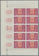 29813 Monaco - Portomarken: 1946/1950, 10c. To 50fr., Eleven Values (without 100fr. Which Was Issued In 19 - Strafport