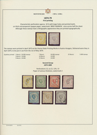 29815 Montenegro: 1873/1913: Nice, Specialized Collection With Perforations, Overprint Errors, Varieties, - Montenegro