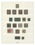 29846 Schweiz: 1846/1950, Umfassende Gestempelte Sammlung In Zwei Lindner-Ringbindern, Unterschiedliche Er - Unused Stamps