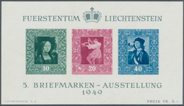 29850 Schweiz: 1854/1980 (ca.), Schweiz/Liechtenstein, Vielseitiger Bestand In Auswahlalben/lose, Alles Ei - Unused Stamps