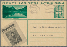 29864 Schweiz - Ganzsachen: 1924 Ab, Sehr Umfangreiche Sammlung Mit über 1200 Meist Gebrauchten Ganzsachen - Interi Postali