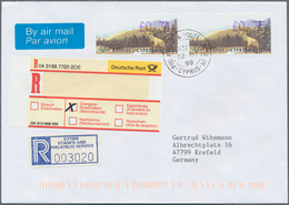 29893A Zypern: 1999 - 2002. ATM Postage Labels. Amiel. Including The Largest Known Quantities Of The Rare A - Andere & Zonder Classificatie