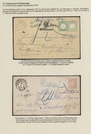 29943 Deutschland: 1808 Ab, POSTGEBÜHREN, Sehr Reichhaltige Und Attraktive Ausstellungs-Sammlung Mit Ca.15 - Collections