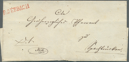 29992 Thurn & Taxis - Vorphilatelie: 1804 Ab Ca., Partie Mit Ca.130 Belegen, Dabei Post Aus Vielen Verschi - Prephilately