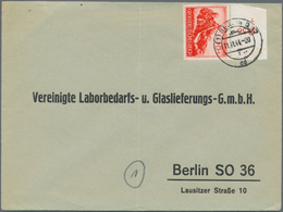 30022 Deutsches Reich - 3. Reich: 1942/1945, Partie Von 16 Briefen Und Karten, Dabei Sondermarken EF Und M - Neufs