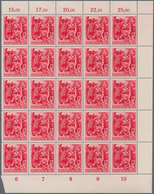 30024 Deutsches Reich - 3. Reich: 1945, SA/SS, 510 Serien Meist In Einheiten. MiNr. 909/10 (510), 40.800,- - Unused Stamps
