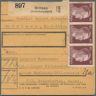 30066 Kriegsgefangenen-Lagerpost: 1915/1950, Posten Mit Ca.150 Belegen Mit Schwerpunkt III.Reich, Dabei Po - Autres & Non Classés