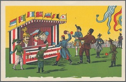 30170 Ansichtskarten: Motive / Thematics: 1.WELTKRIEG, 1914/1918, ANTI FRANZ-JOSEF, Umfangreiche Slg. Mit - Other & Unclassified