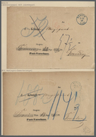 31001 Deutschland: 1819/1944, BERLIN, Reichhaltige Stempelsammlung Mit über 160 Belegen Ab Vorphilatelie B - Collections