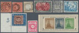 31010 Deutschland: 1850/1998, DEUTSCHLAND GENERALSAMMLUNG Postfrisch, Ungebraucht Und Gestempelt Gesammelt - Collections