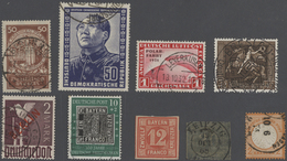 31011 Deutschland: 1850/ca. 1970, Deutschland-Sammlung Mit Einigen Dubletten In 10 Dicken Und Etwas Dünner - Collections