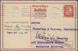 31024 Deutschland: 1860-1960, Vielseitige Partie Mit Geschätzt 1.000 Briefen, Ganzsachen Und Belegen, Dabe - Collections