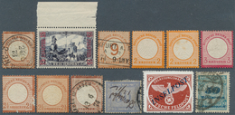 31039 Deutschland: 1872/1970 (ca.), Posten In Steckalben Und Auf Blättern Ab Den Brustschildausgaben über - Sammlungen
