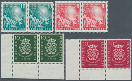 31100 Deutschland: 1949/2000, Anscheinend Postfrisch Fast Komplette Sammlung In 3 Einsteckbüchern Einschli - Verzamelingen